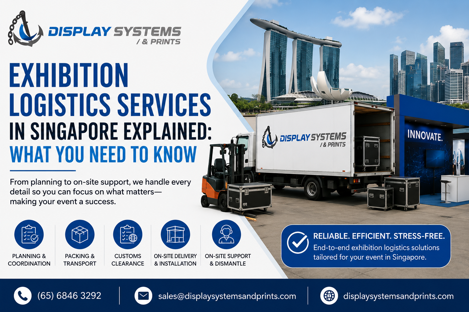 Exhibition Logistics Services in Singapore Explained: What You Need to Know