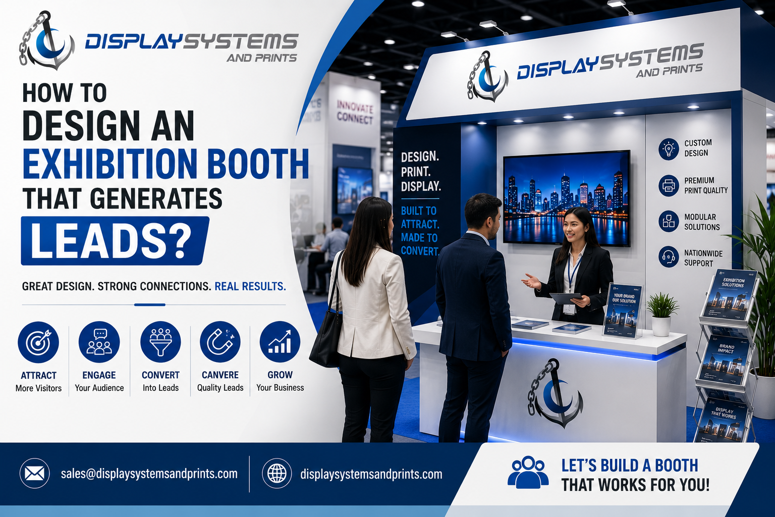 How to Design an Exhibition Booth That Generates Leads?