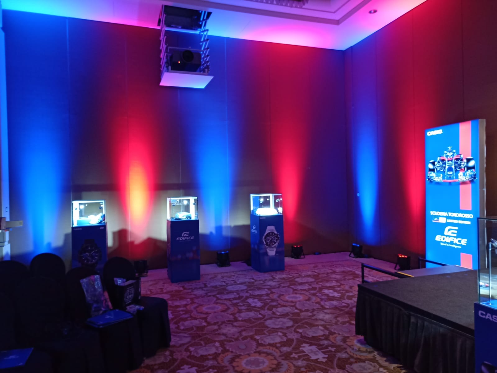 Casio exhibition booth