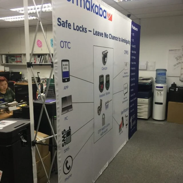 Pop Up (SEG/ Velcro) Fabric example 1