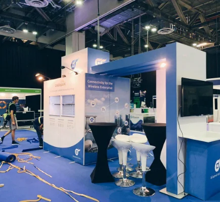 EXHIBITS SET UP