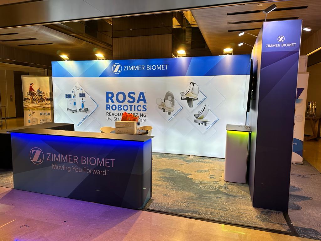 Zimmer exhibition booth